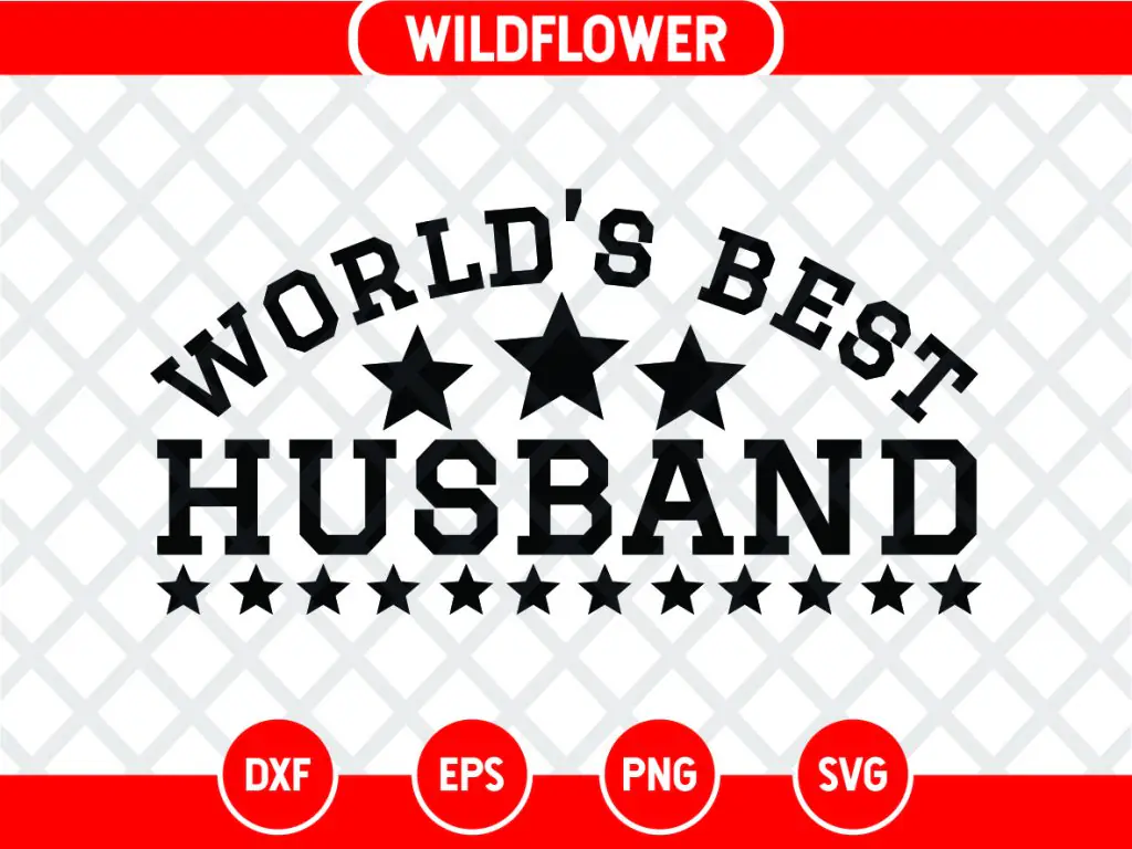 World’s Best Husband SVG