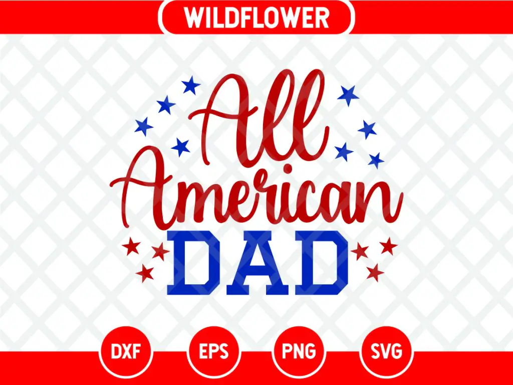 All American Dad SVG