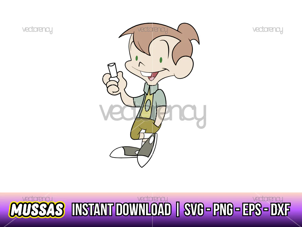 Rudy Tabootie SVG Cartoon Vector