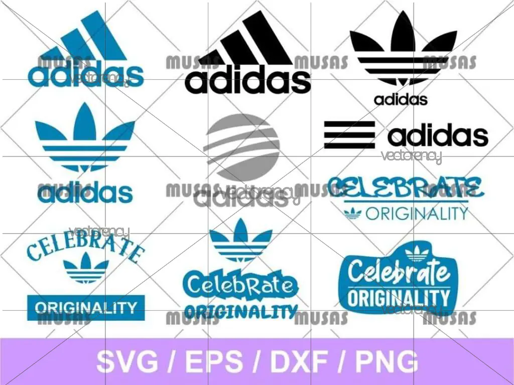 Celebrate Adidas SVG