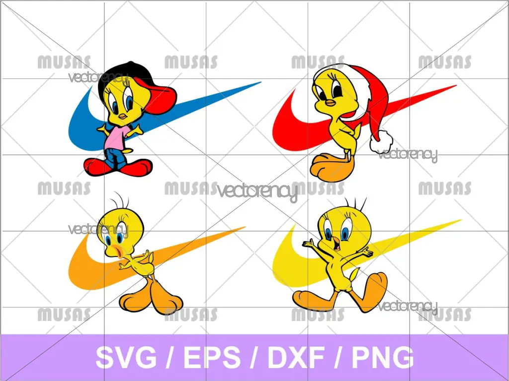 Nike Tweety SVG