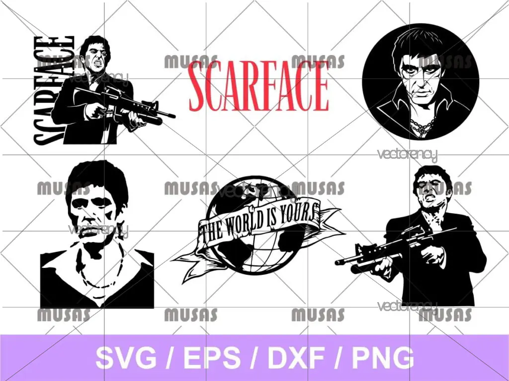 Scarface SVG