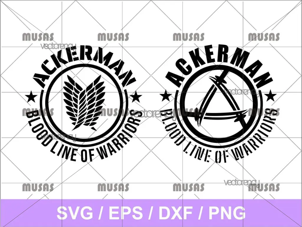 Ackerman Bloodline of Warriors SVG