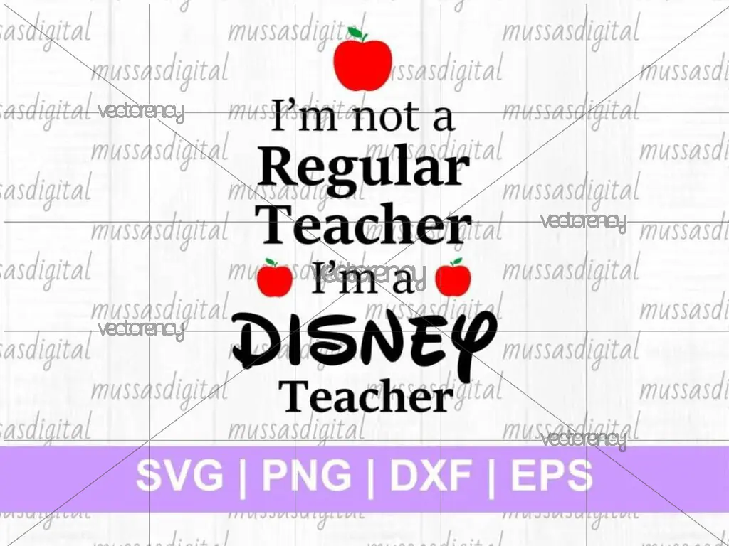 Disney SVG Teacher