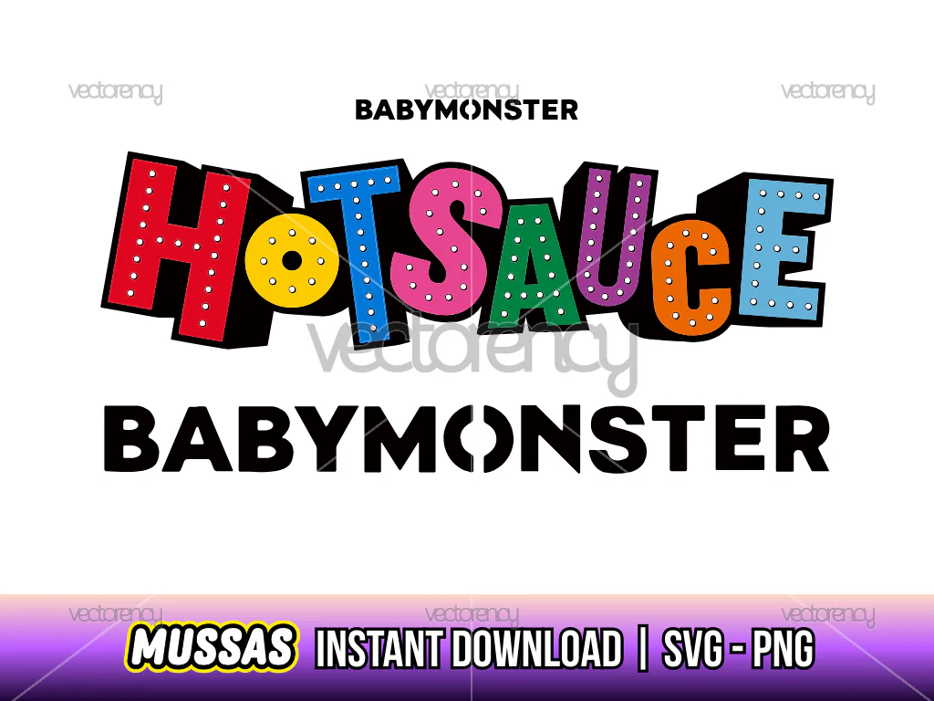 Babymoster Hotsauce Kpop SVG PNG HD Download