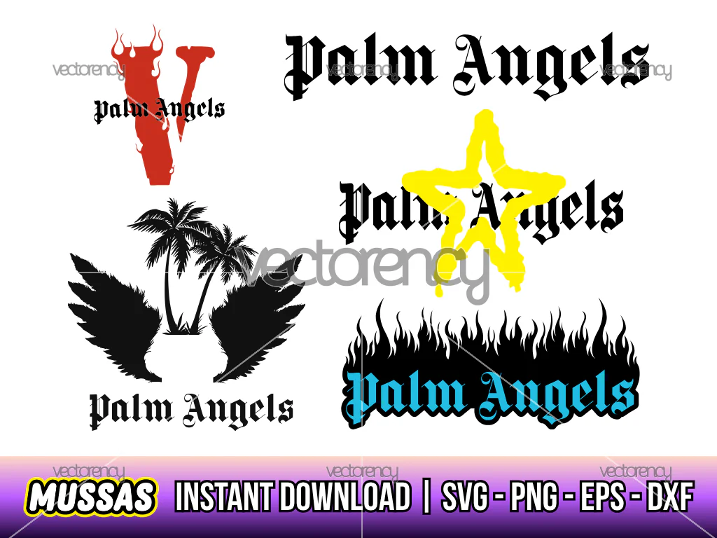Palm Angels Logo SVG Vector PNG