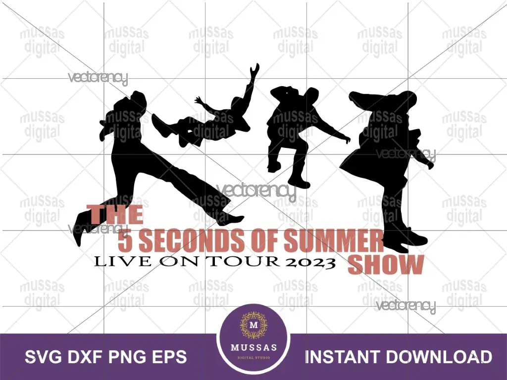 5SOS Tour SVG