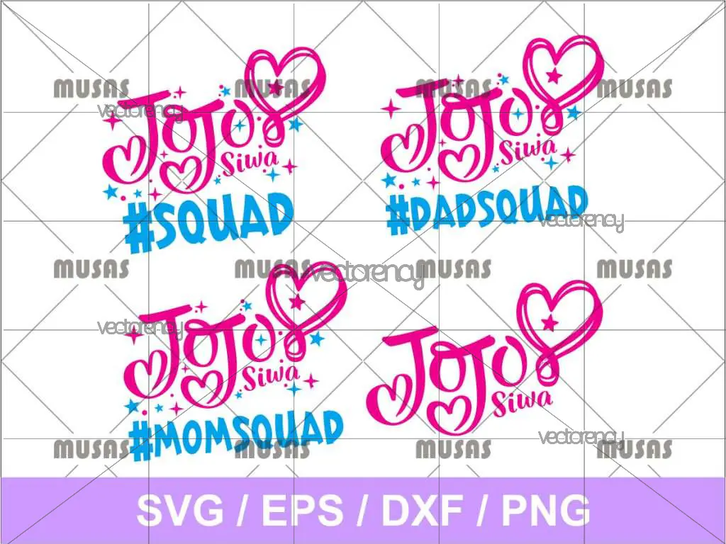 Jojo Siwa SVG Bundle