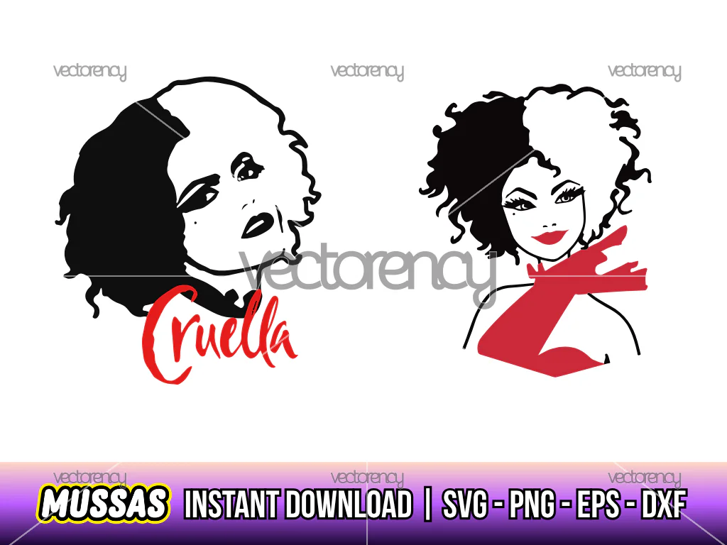 Cruella SVG