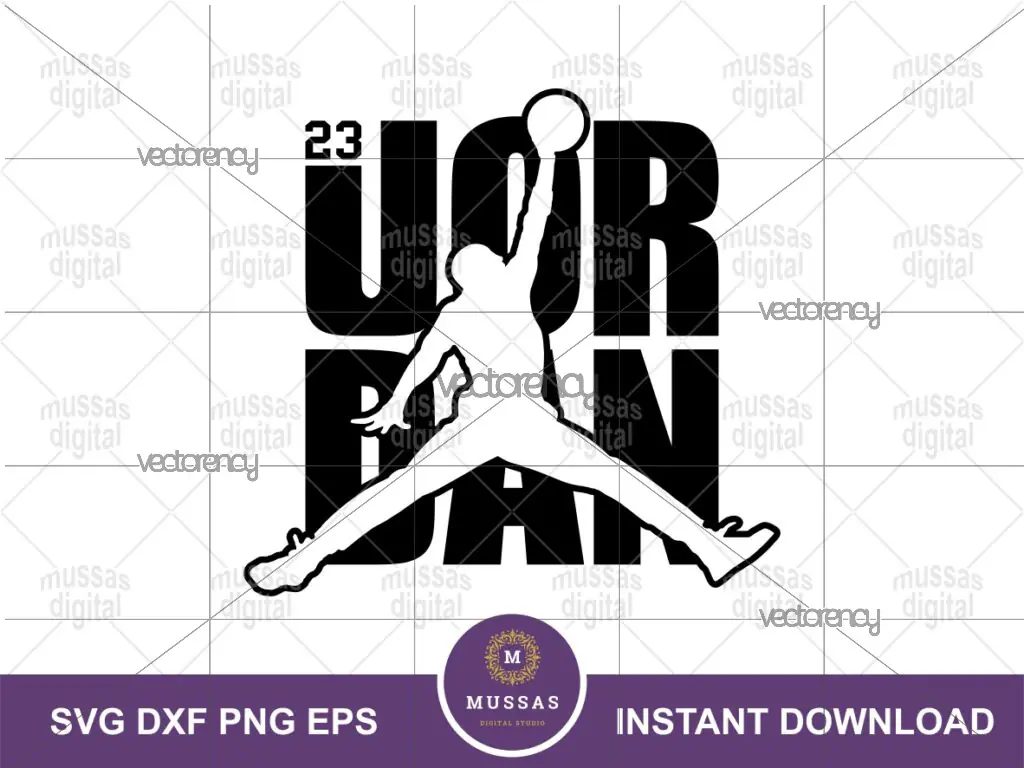 23 Jordan Image Graphic SVG, PNG, EPS, DXF