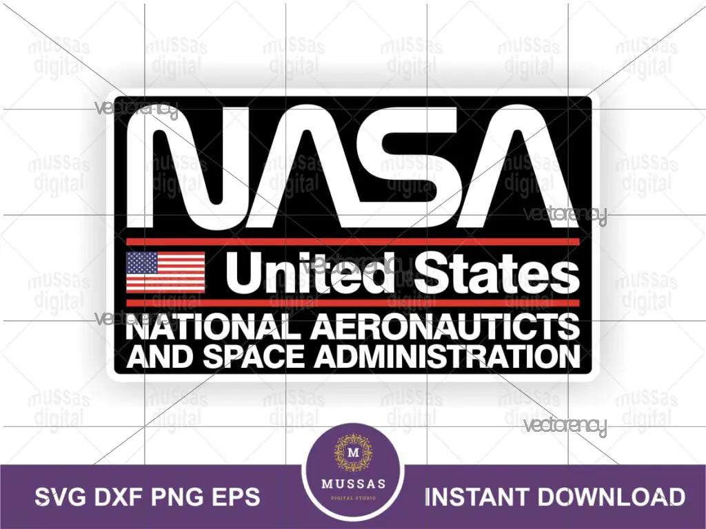 Nasa United States SVG