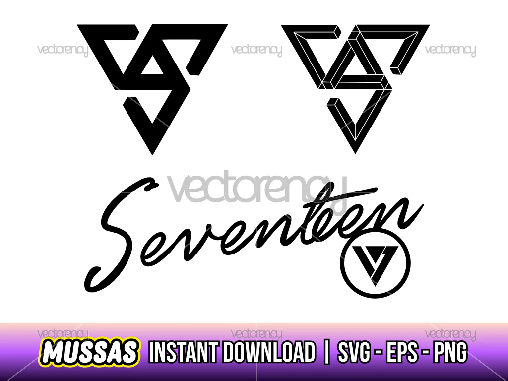 Seventeen Carat Diamond Logo Cut File