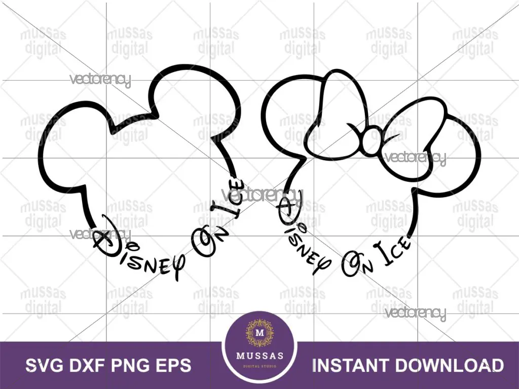 Family Vacation SVG Cut File for Cricut Disney on Ice Magical Kingdom