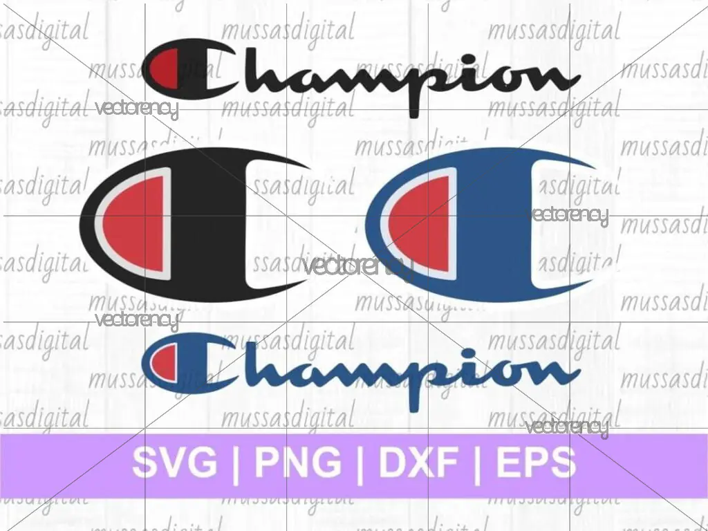 Champion Logo SVG Cut File