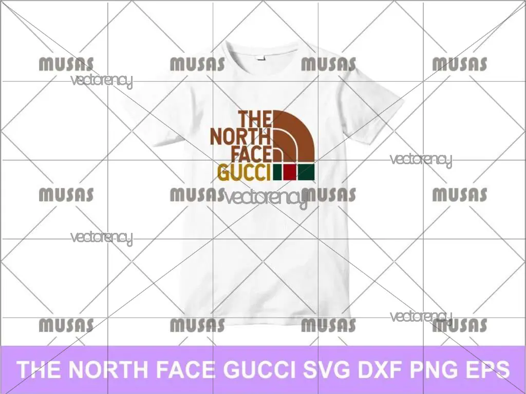 The North Face Gucci SVG