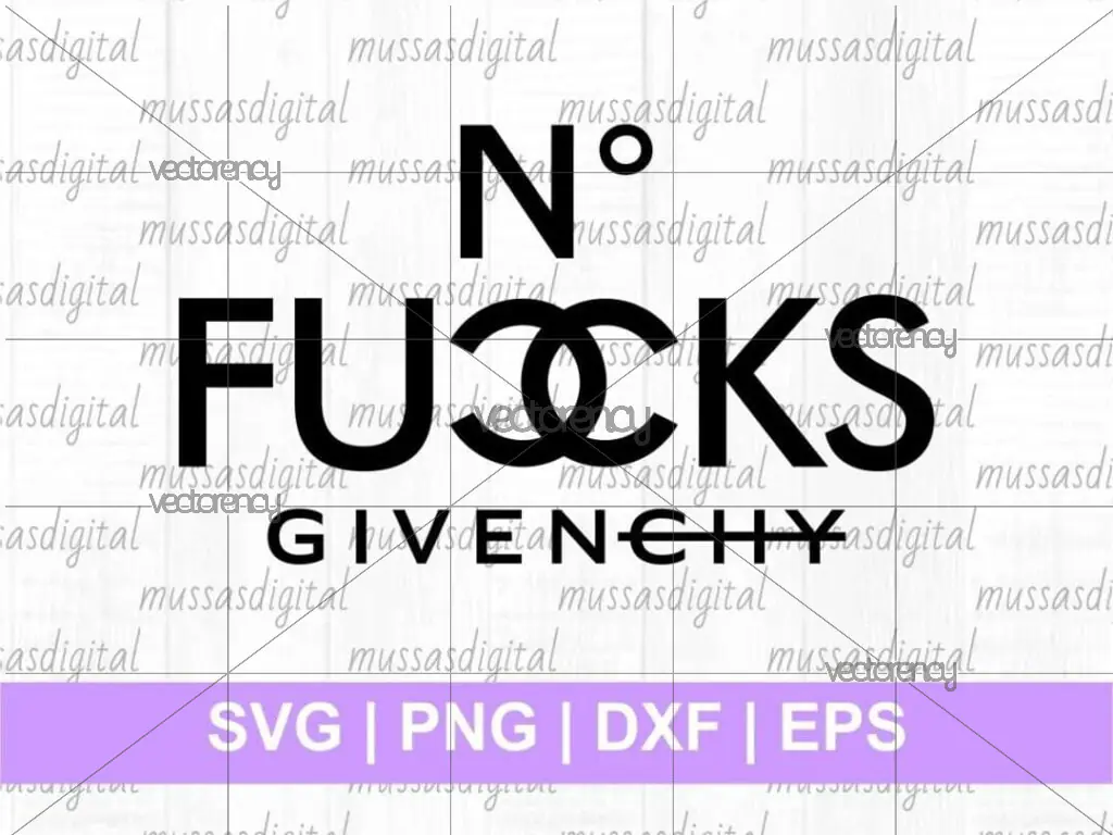 Coco Chanel SVG No Fucks Givenchy