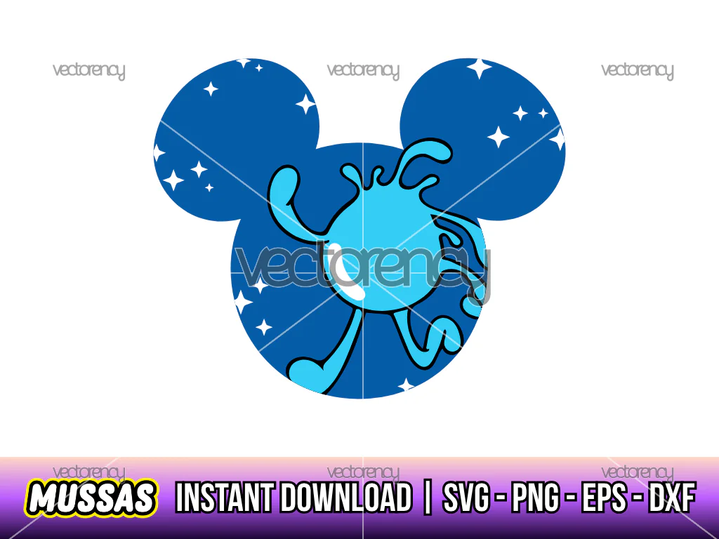 Splat SVG Strange World