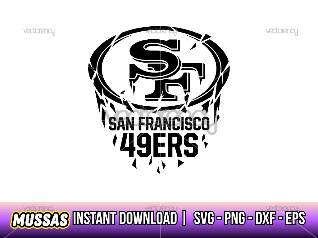 San Francisco 49ers Logo Vector PNG EPS DXF Files