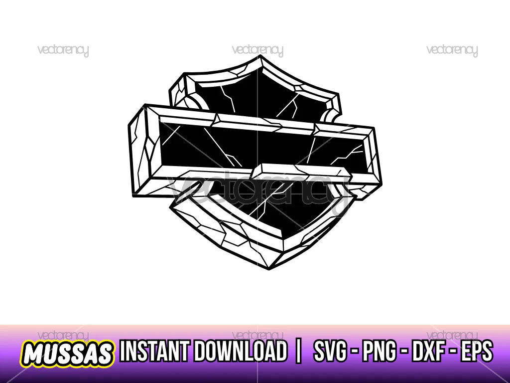 Harley Davidson Logo Symbol SVG Cricut Stock Download