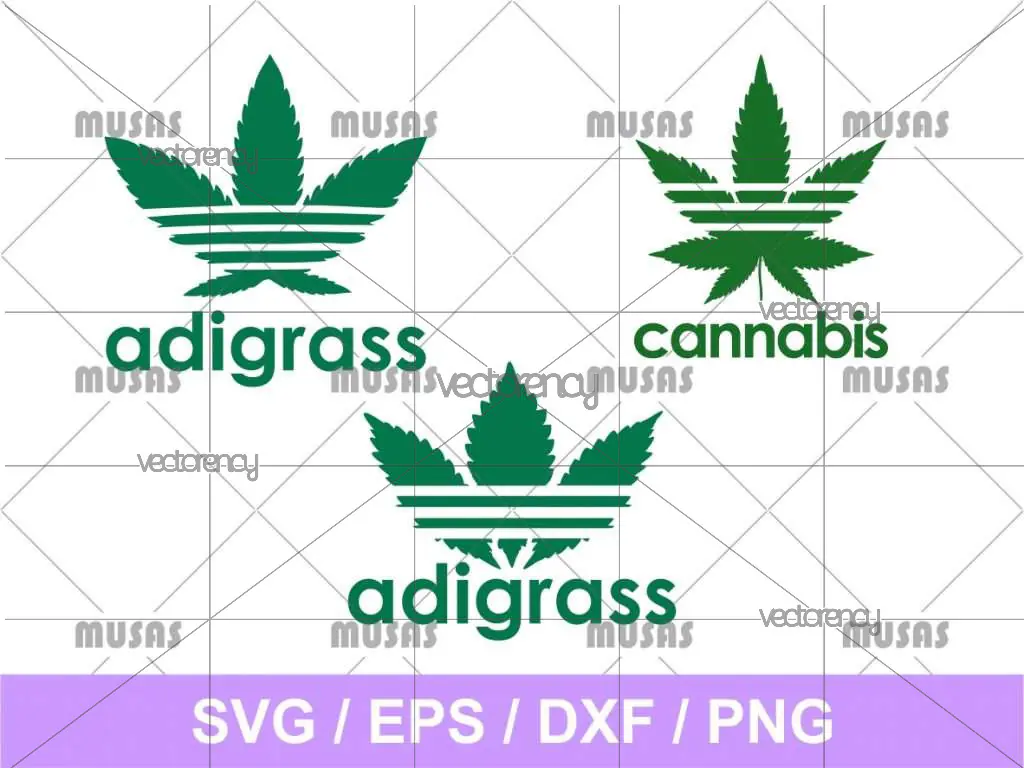 Adigrass Adidas SVG Files