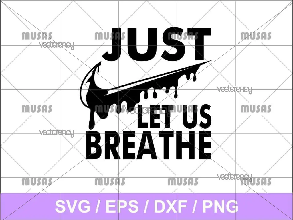 Nike Let Us Breathe Logo SVG