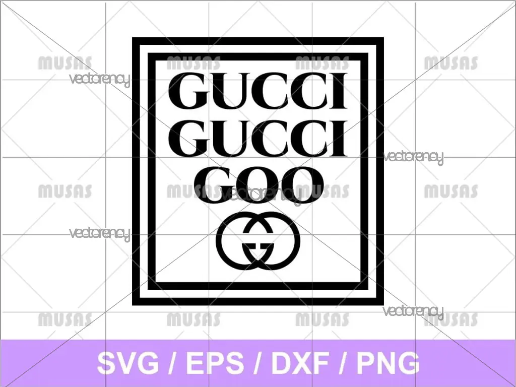 GUCCI GUCCI GOO SVG