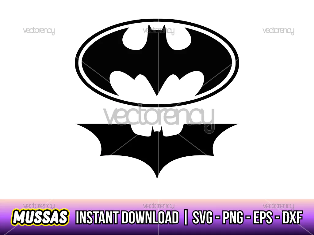 Batman Logo SVG Cut Files