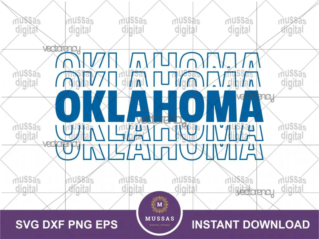 Oklahoma Mirror Style SVG