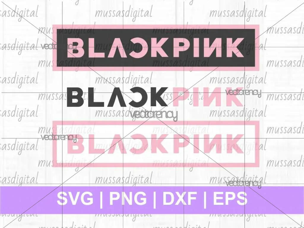 Blackpink SVG Cut File