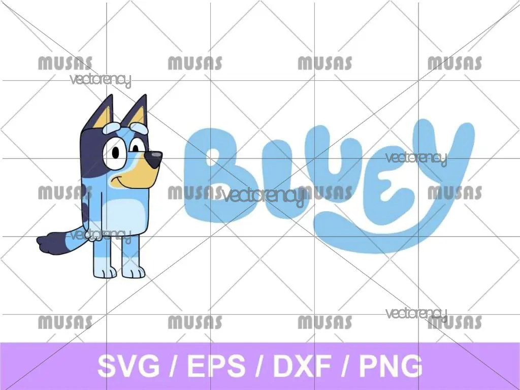 Bluey SVG Files