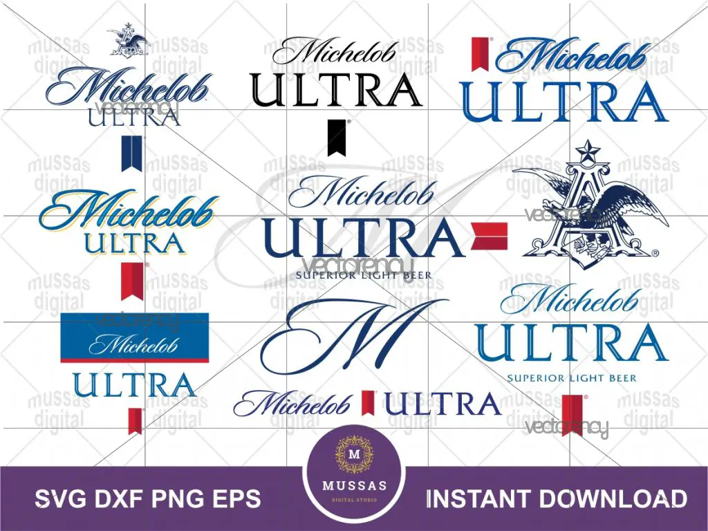 Michelob Ultra SVG Bundle