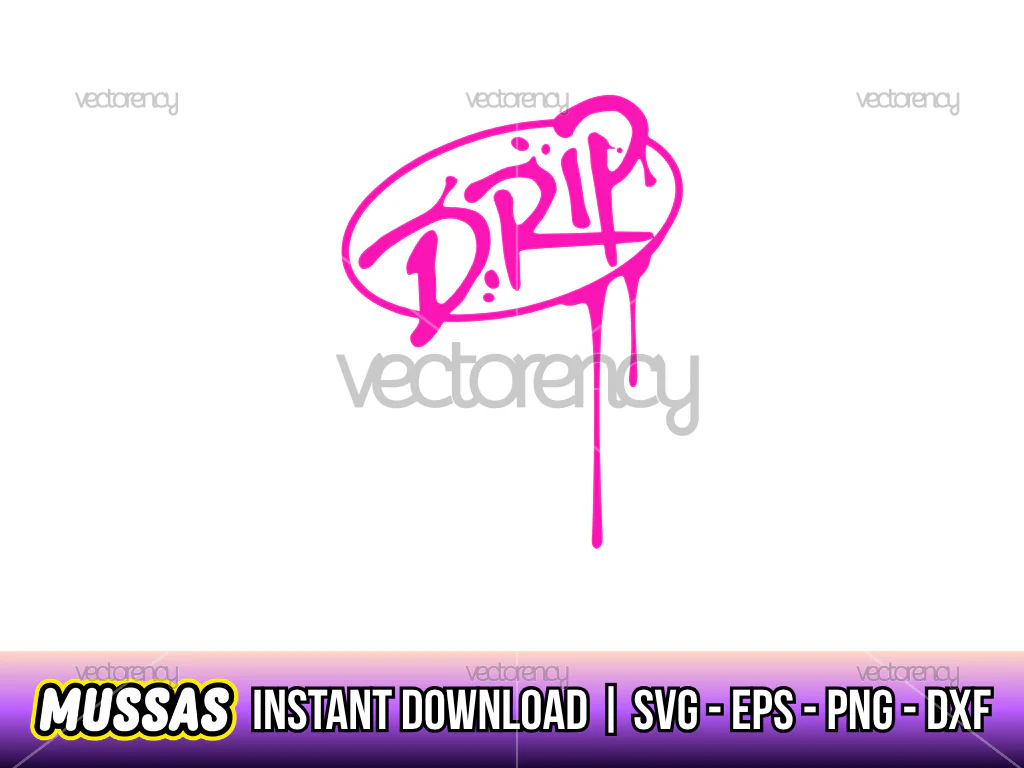 Drip BABYMONSTER Logo Vector