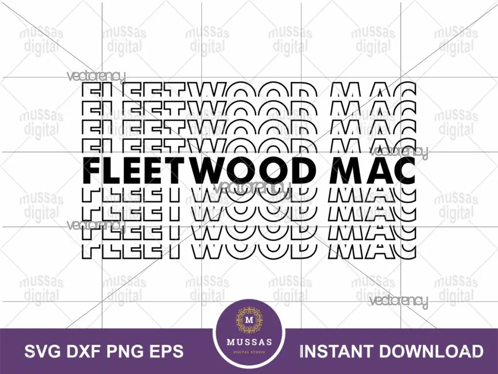 Fleetwood Mac SVG