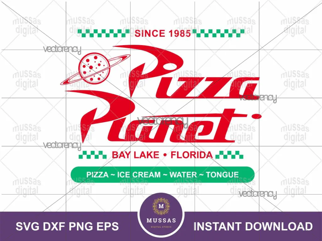 Pizza Planet T-Shirt Design Download