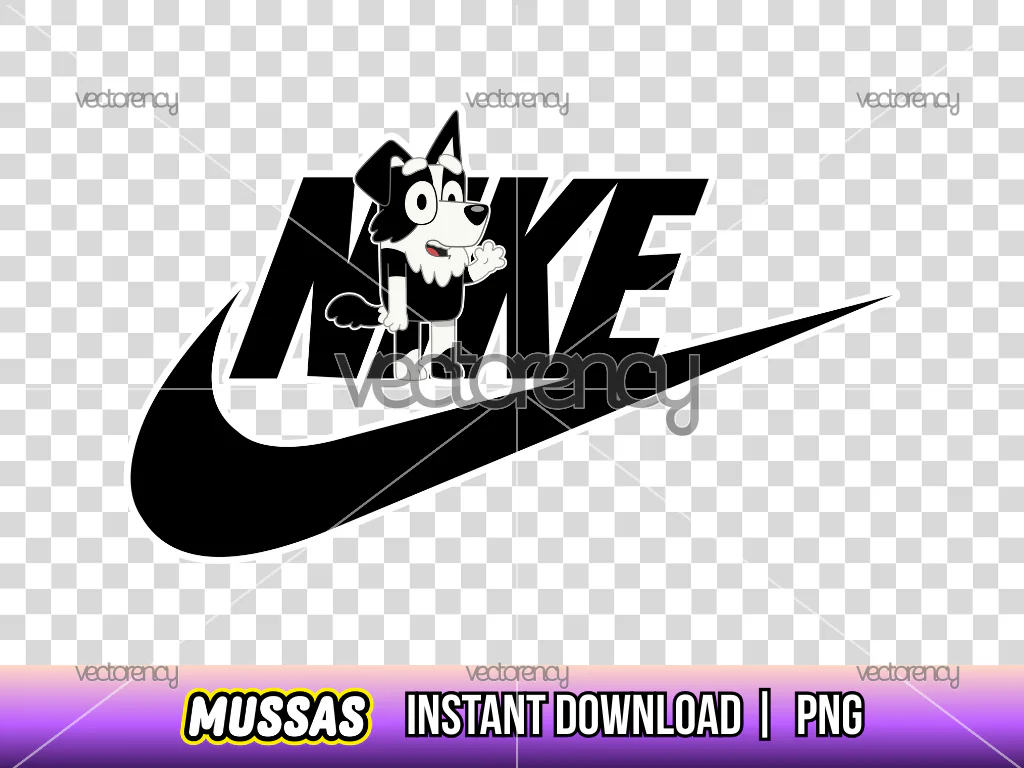 Nike Bluey PNG Transparent