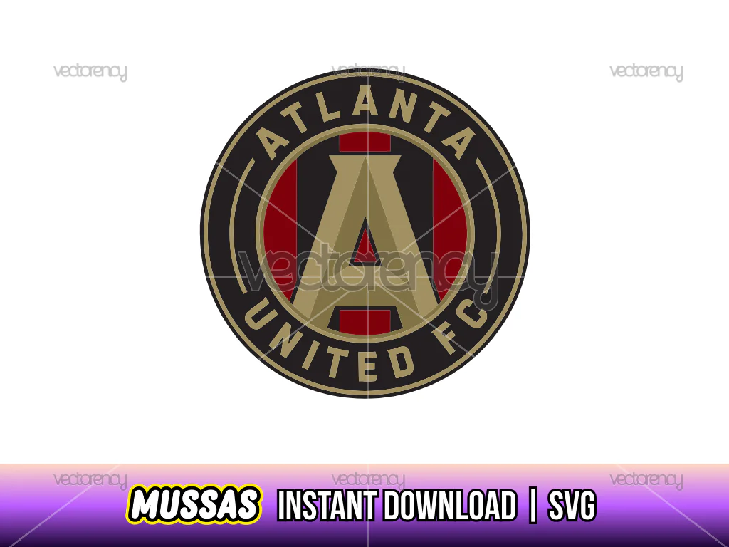 Atlanta United Logo SVG Cut File