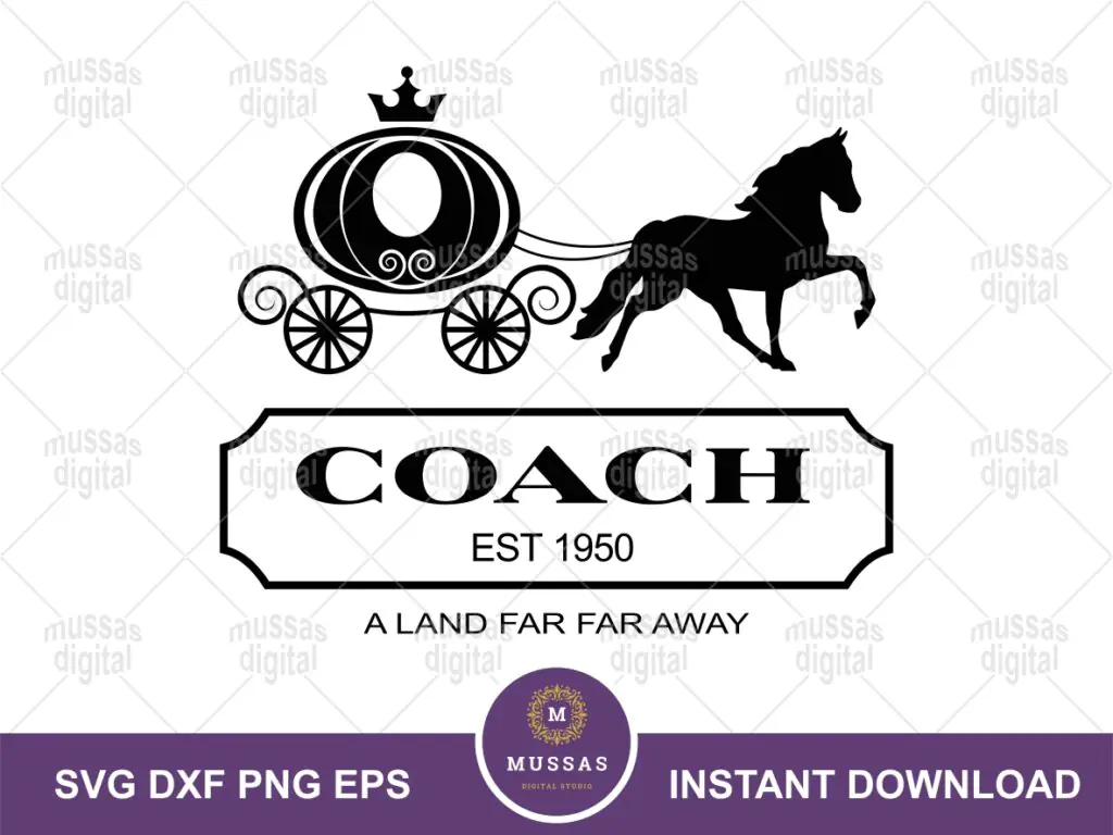 Carriage Cinderella SVG Cricut