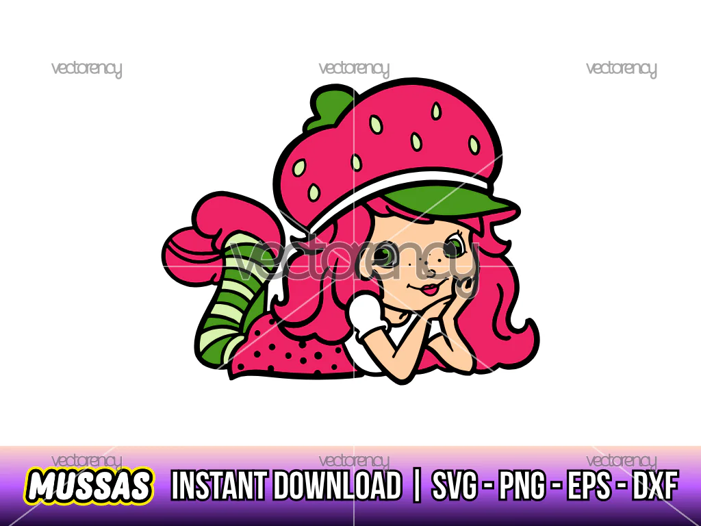 Strawberry Shortcake Berry Bitty Adventures SVG PNG Image