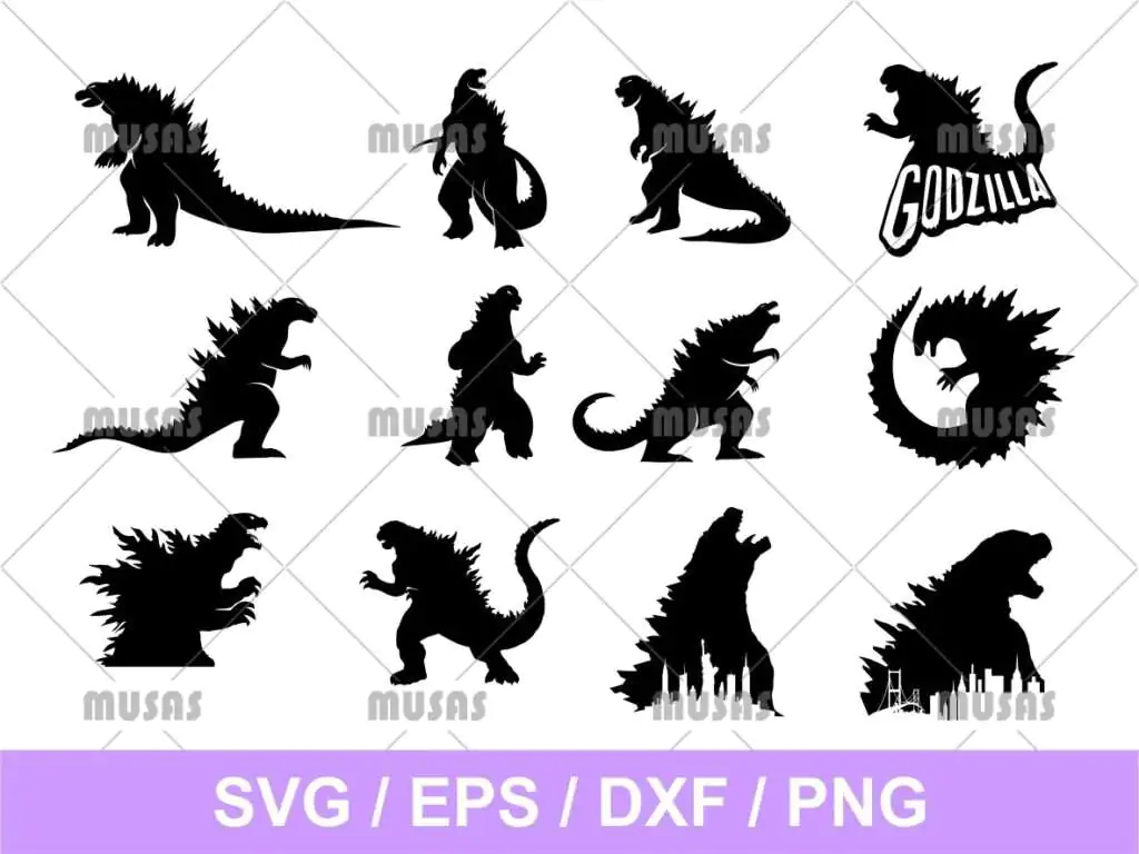 Godzilla SVG