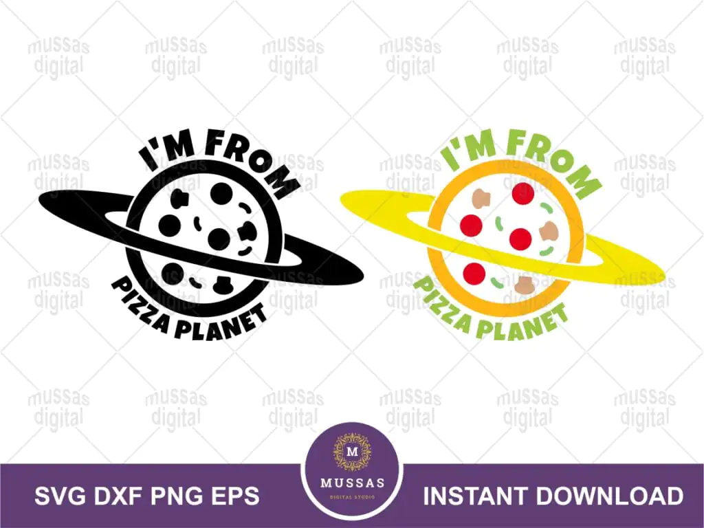 Alien Quote, I’m From Pizza Planet SVG, Toy Story