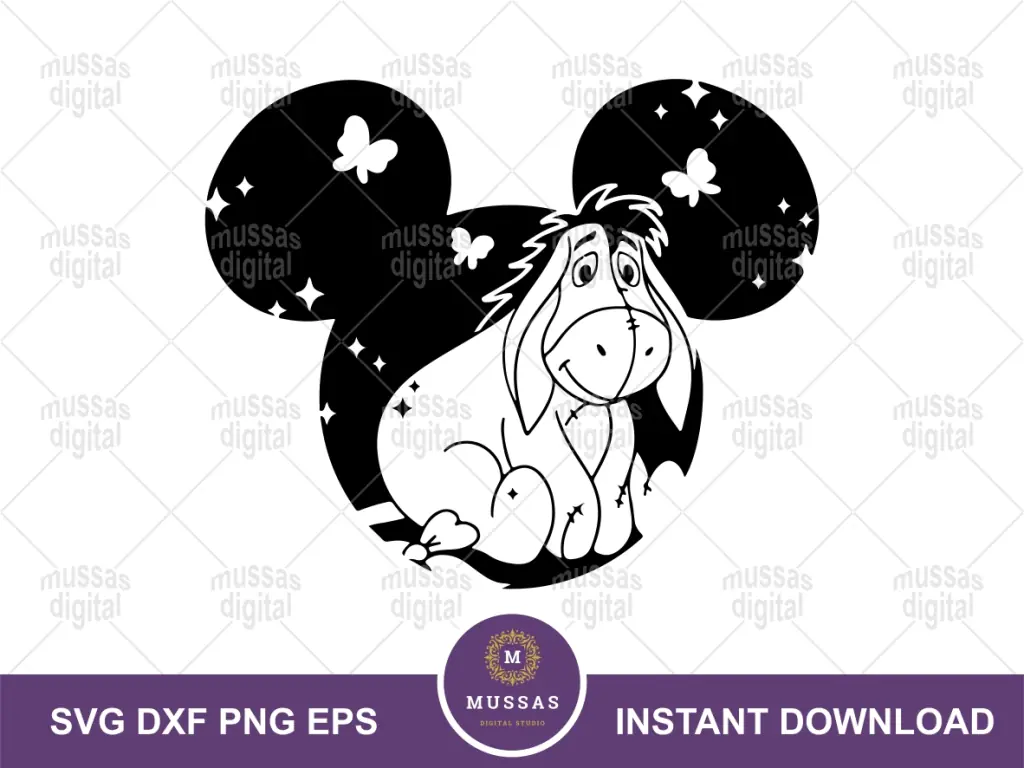 Eeyore SVG Cricut Winnie Pooh Download