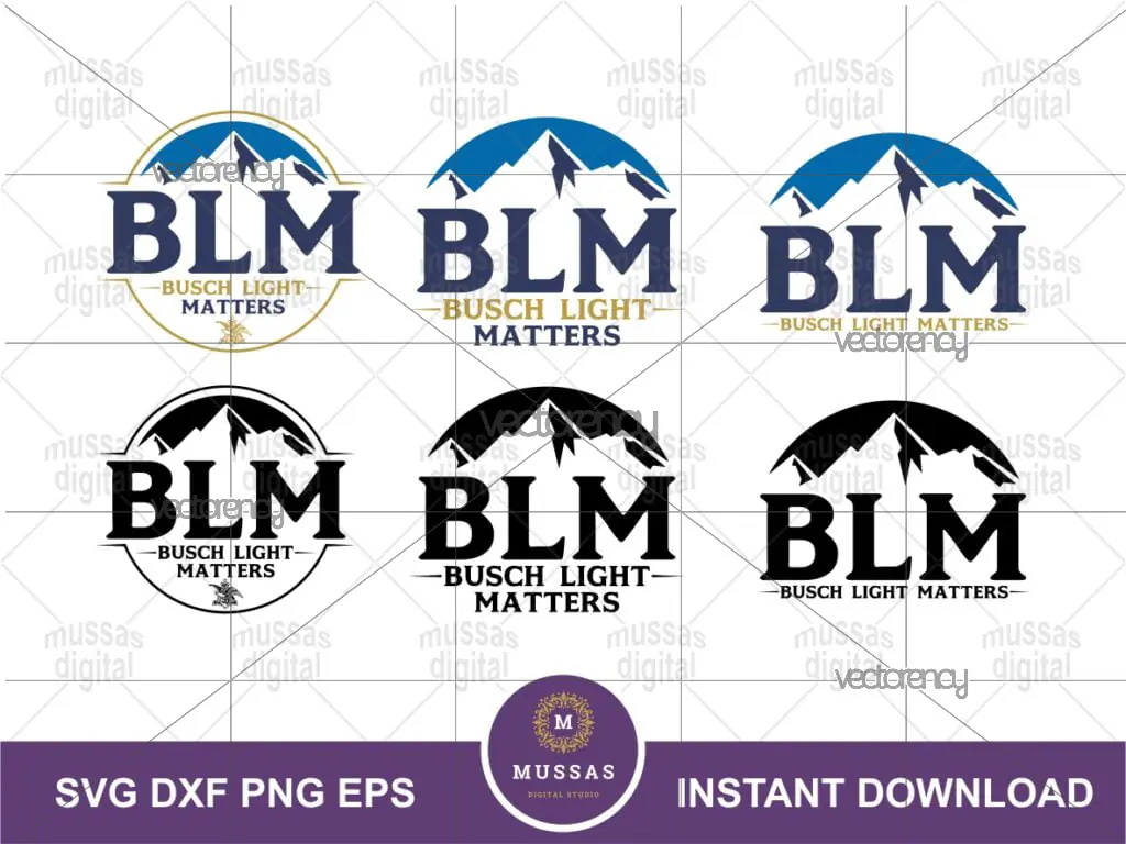 Busch Light Matters SVG Cricut