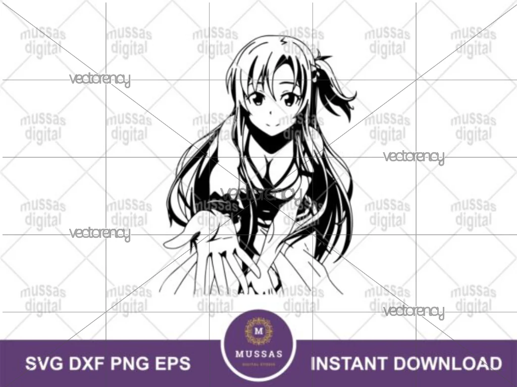 Asuna Yuuki, Sword Art Online SVG