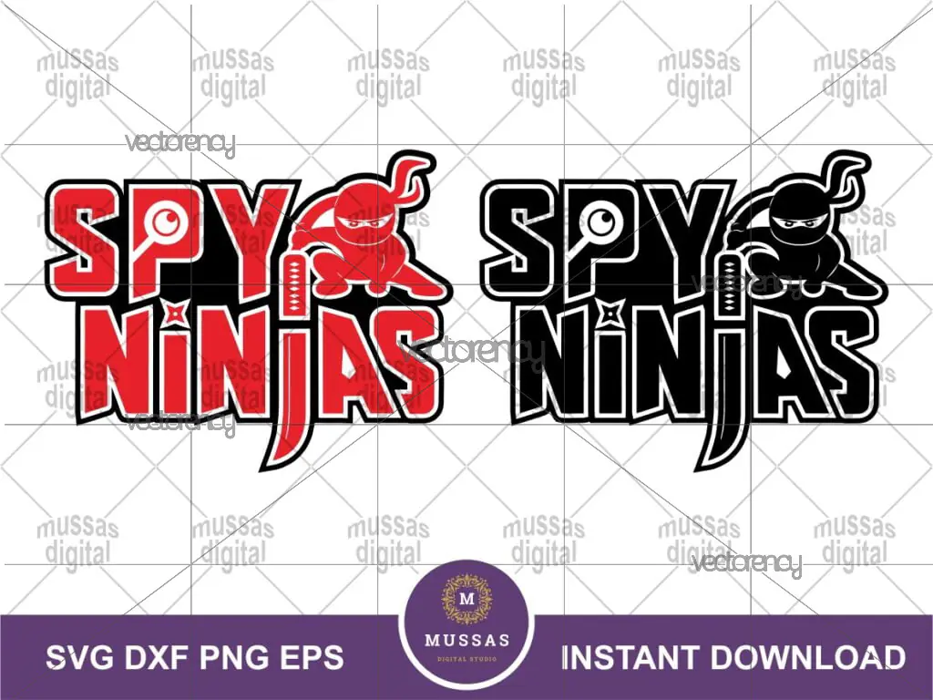 Spy Ninja SVG File