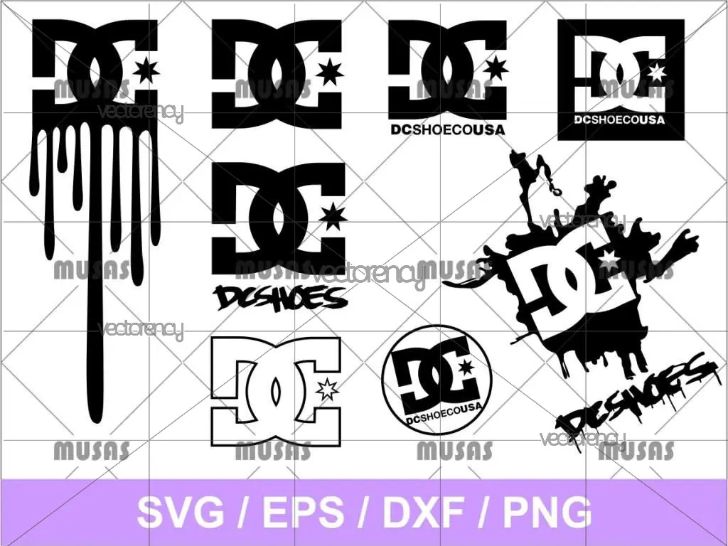 DC Shoes SVG Bundle