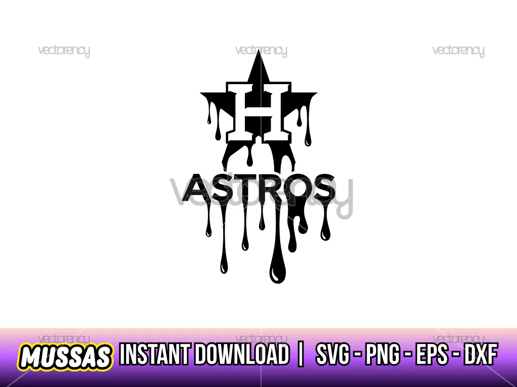 Houston Astros Logo SVG Cricut PNG EPS Vector