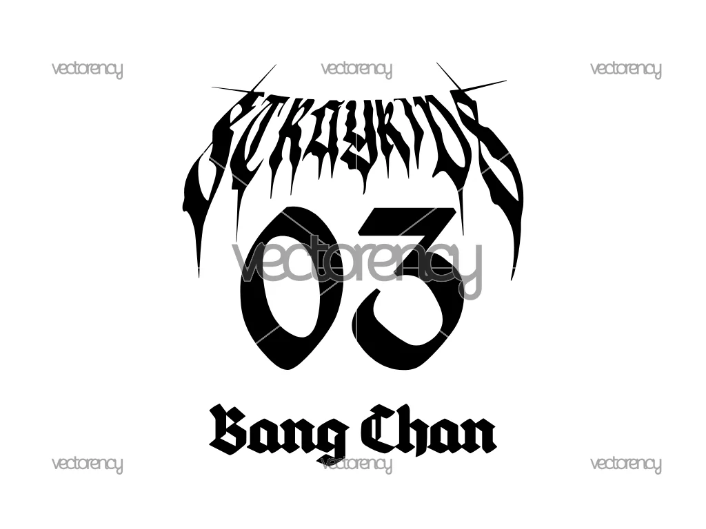Bang Chan 03 Stray Kids PNG HD Transparent Kpop Vector SVG