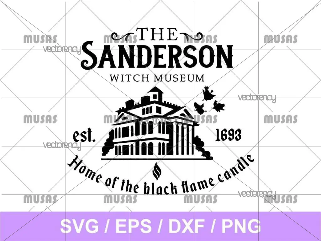 Sanderson Sisters Witch Museum SVG