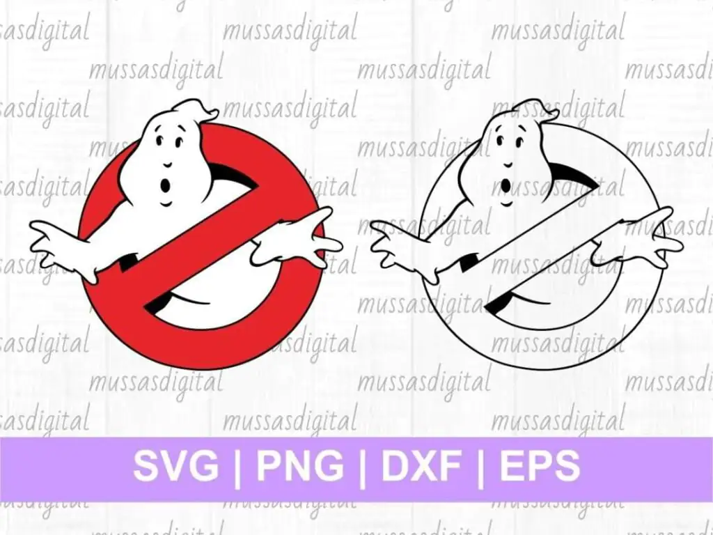 Ghostbusters Logo SVG Cut File