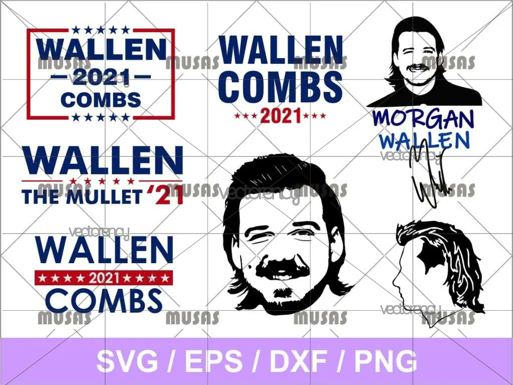 Morgan Wallen SVG Bundle